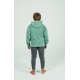 Green Canguro Youth zip hoodie